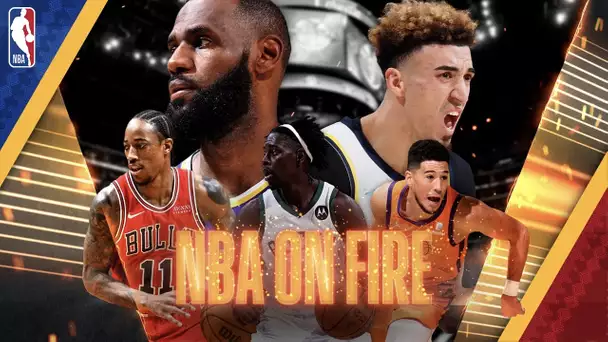 NBA On Fire feat. DeMar DeRozan, Devin Booker, LeBron James & the Milwaukee Bucks🔥