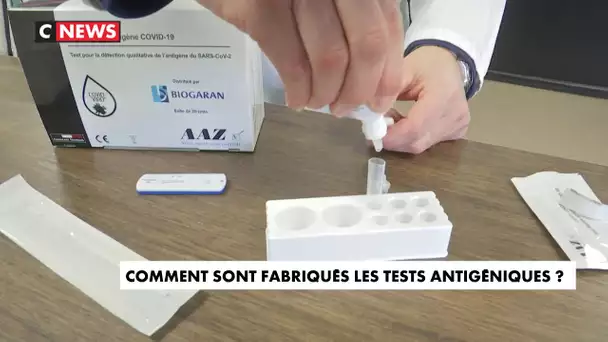 Comment son fabriqués les tests antigéniques ?