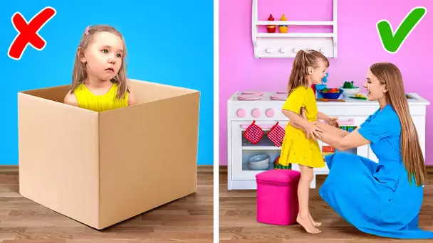 CRÉATIONS ET JOUETS AVEC DU CARTON POUR LES PARENTS CRÉATIFS ET LEURS ENFANTS