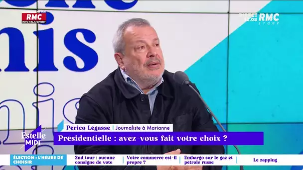 Présidentielle : avez-vous fait votre choix ? "J'ai honte de dire que non !" partage Périco Légasse