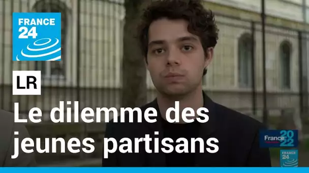 Présidentielle 2022 : le dilemme des jeunes partisans des Républicains • FRANCE 24