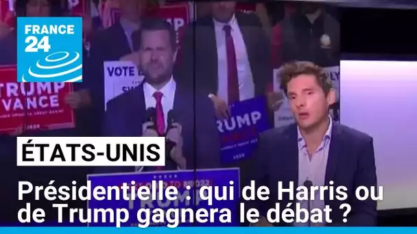 Présidentielle américaine : qui de Harris ou de Trump gagnera le débat ? • FRANCE 24