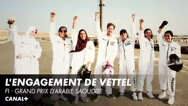 Vettel met en avant la condition féminine en Arabie Saoudite