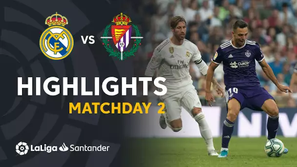 Highlights Real Madrid vs Real Valladolid (1-1)