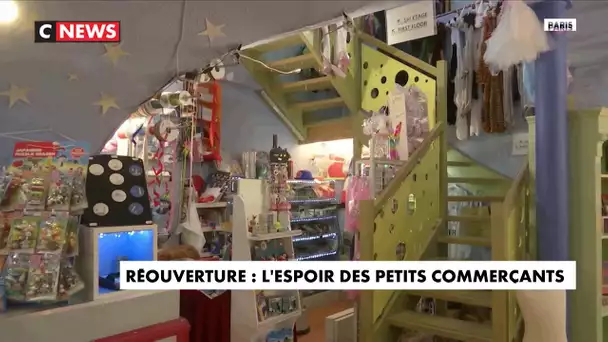 Réouverture : l'espoir des petits commerçants