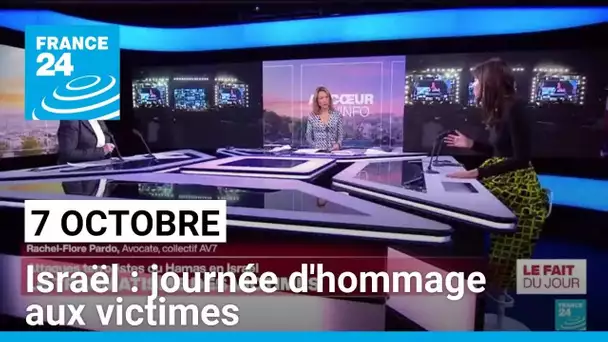 "Le fait du jour" - Commémorations du 7 Octobre : journée d'hommage aux victimes • FRANCE 24