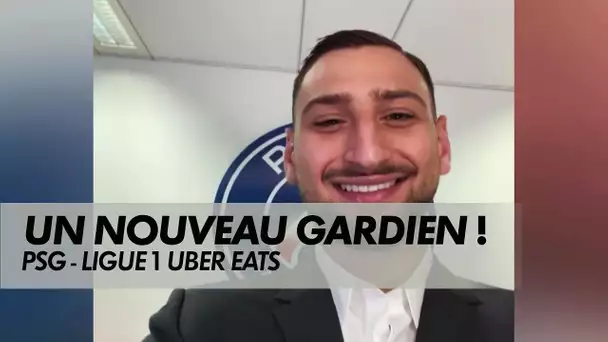 Gianluigi Donnarumma signe au PSG - Ligue 1 Uber Eats