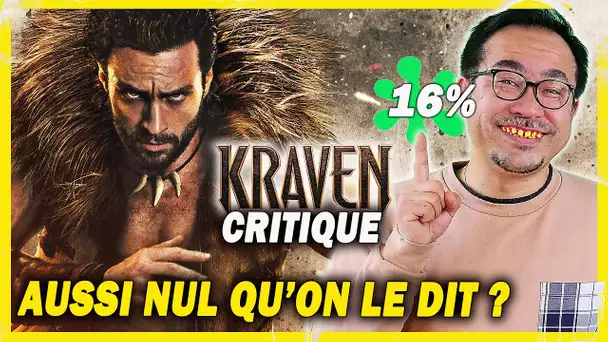 J'ai vu KRAVEN : c'est pas bon, mais c'est pas le pire non plus (CRITIQUE)