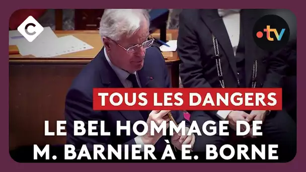 Le bel hommage de M. Barnier à E. Borne- ABC de Bertrand Chameroy - C à Vous - 02/12/2024