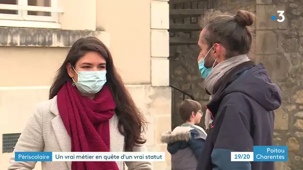 Portraits d'animateurs périscolaires à Poitiers