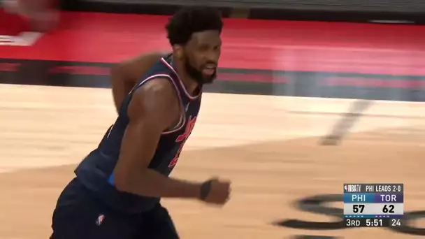 Joel Embiid Throws Down Ferocious Poster