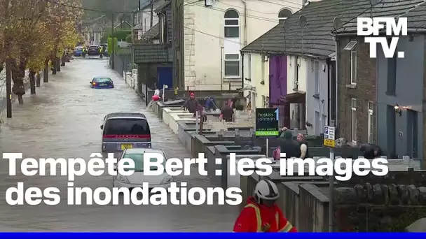 Après la neige, la tempête Bert inonde le Royaume-Uni