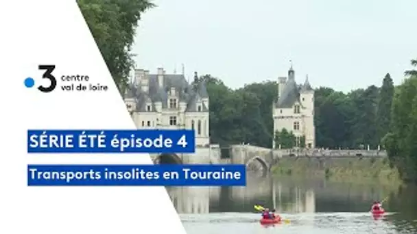 Transport insolite en Touraine : un tour de bateau sur le Cher