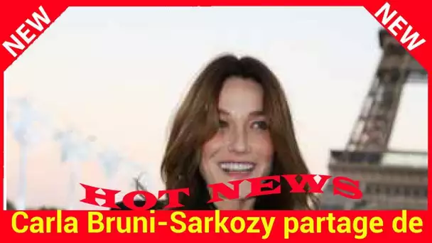 Carla Bruni-Sarkozy partage de tendres clichés de sa mère : la ressemblance saute aux yeux