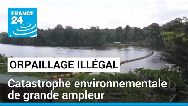 Orpaillage illégal: une catastrophe environnementale de grande ampleur • FRANCE 24