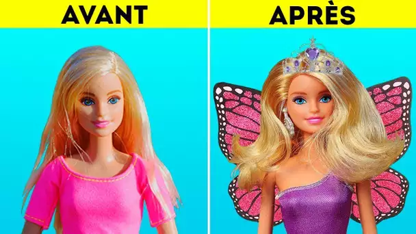 22 BRICOLAGES POUR TRANSFORMER VOTRE BARBIE EN PRINCESSE