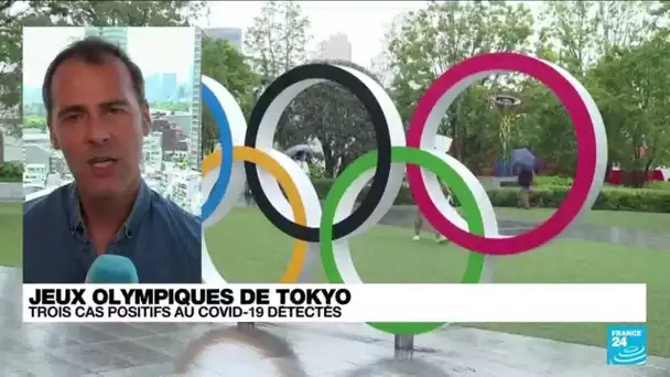 Jeux olympiques de Tokyo : trois cas positifs au Covid-19 détectés • FRANCE 24