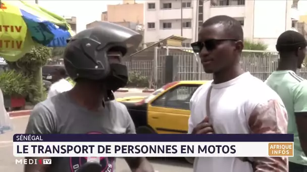 Dakar : Le transport de personnes en motos gagne du terrain