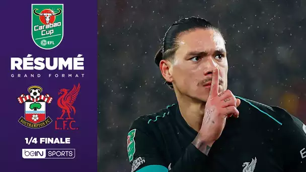 Résumé : Grâce à NUÑEZ, Liverpool file en demi-finale contre Southampton