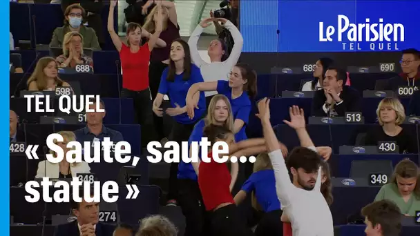 La France offre une «danse» au parlement européen de Strasbourg