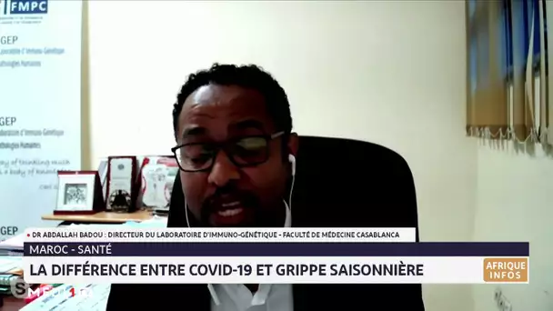 La différence entre Covid-19 et grippe saisonnière