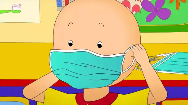 Caillou et le Masque Facial | Caillou en Français