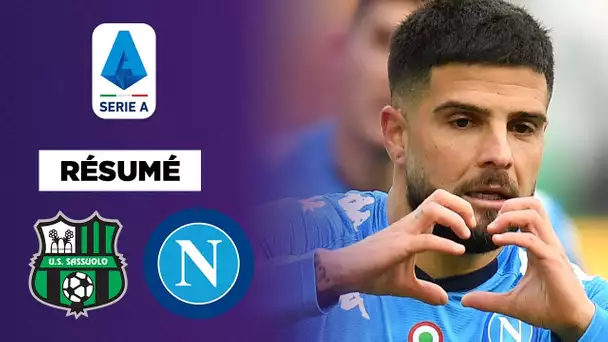 Résumé : 6 buts et un match fou entre Naples et Sassuolo !