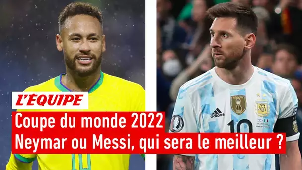 Coupe du monde 2022 - Neymar ou Messi, qui sera le meilleur ?