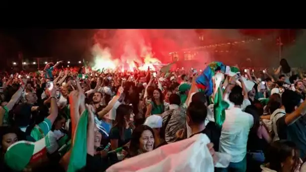 CAN-2019 : Célébrations et ambiance bon enfant sur les Champs-Elysées après la victoire de l'Algérie