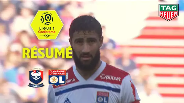 SM Caen - Olympique Lyonnais ( 2-2 ) - Résumé - (SMC - OL) / 2018-19