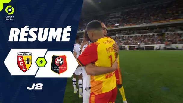 RC LENS - STADE RENNAIS FC (1 - 1) - Résumé - (RCL - SRFC) / 2023/2024