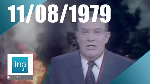 20h Antenne 2 du 11 août 1979 : Incendies de forêts dans le Var | Archive INA