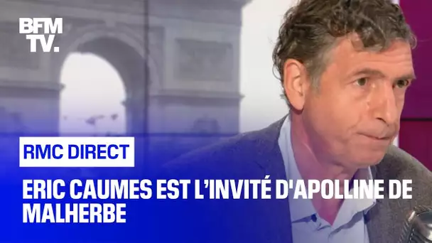 Eric Caumes face à Apolline de Malherbe en direct