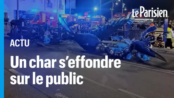 13 blessés après la chute d’un char lors d’une parade de Noël à&nbsp;Trouville