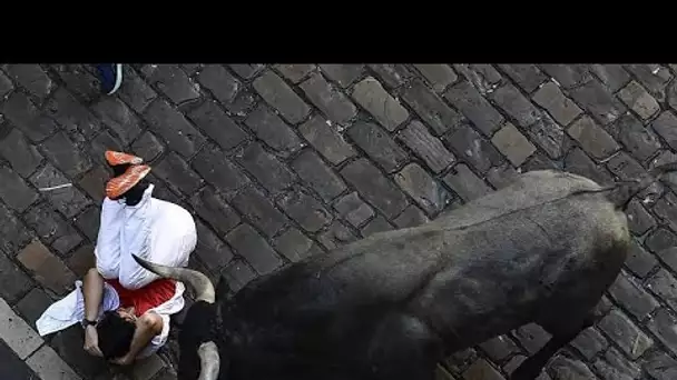 San Fermin : la fête bat son plein à Pampelune en Espagne