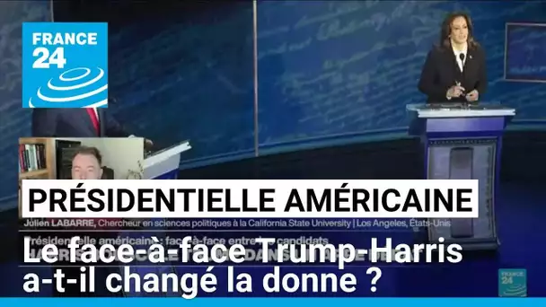 Présidentielle américaine : le face-à-face Trump-Harris a-t-il changé la donne ? • FRANCE 24