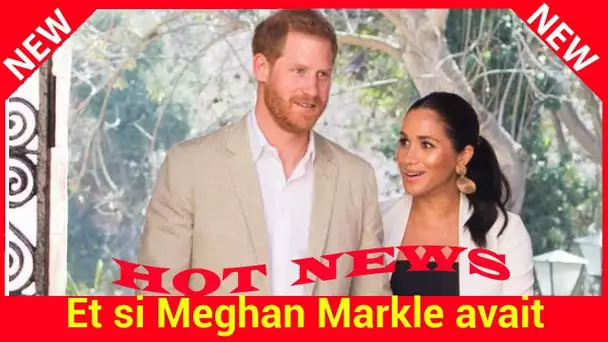 Et si Meghan Markle avait déjà accouché ? Cet indice qui relance la rumeur