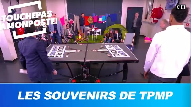 Cyril Hanouna jouait au "Ping-tong" avec Franck Dubosc et Tony Yoka - Les souvenirs de TPMP