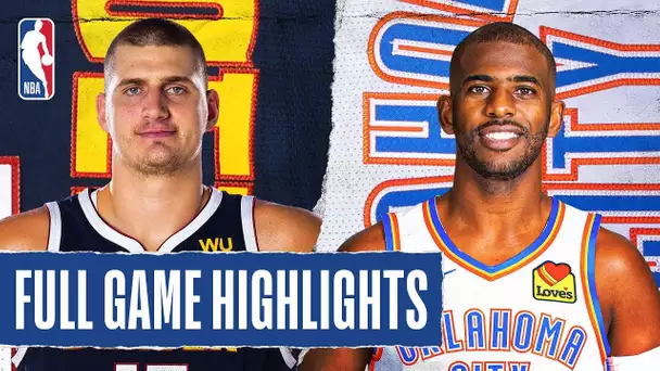 NUGGETS at THUNDER | FULL GAME HIGHLIGHTS | February 21, 2020