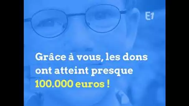 Un formidable élan de solidarité pour Anatole, atteint d'une tumeur inopérable