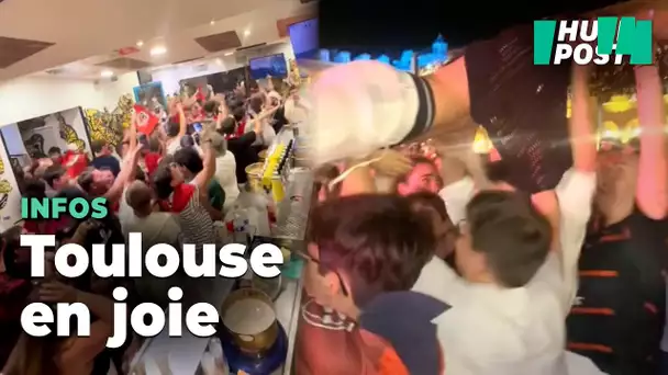 Finale du Top 14 : après la victoire du Stade Toulousain, Toulouse se transforme en fête