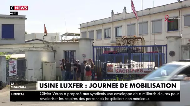 Usine Luxfer : journée de mobilisation