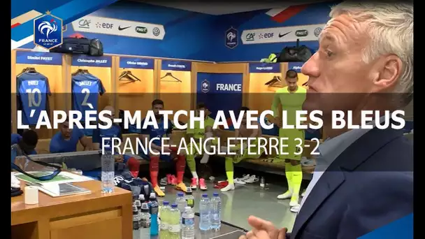 Dans les coulisses de l&#039;après-match France - Angleterre