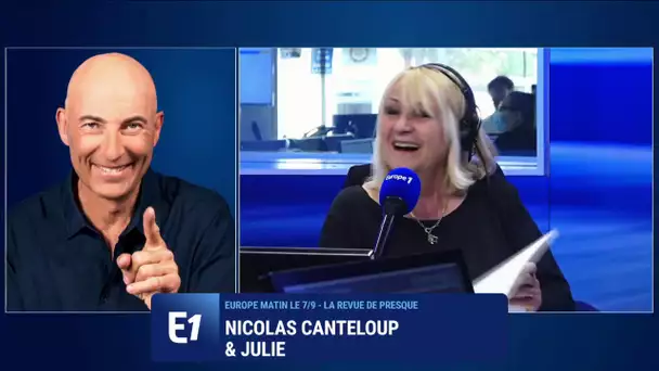 La manifestation contre le gouvernement dans La revue de presque de Nicolas Canteloup