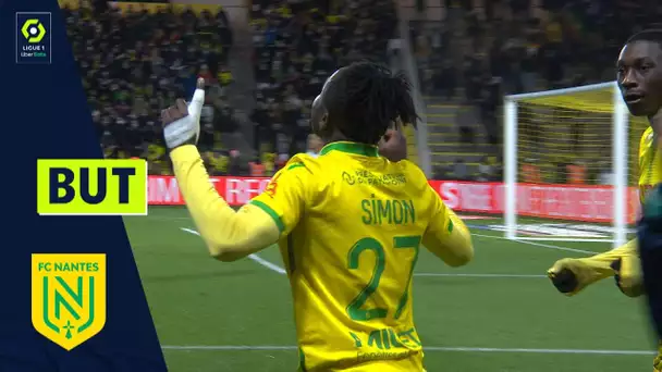 But Moses SIMON (90' - FCN) FC NANTES - RC LENS (3-2) 21/22