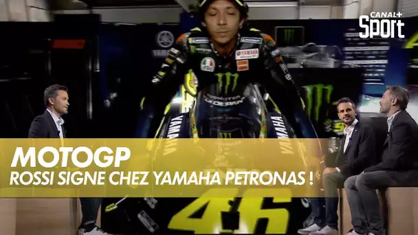 Valentino Rossi signe chez Yamaha Petronas !