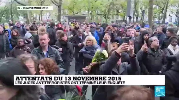 Attentats du 13 novembre 2015: les juges antiterroristes ont terminé leurs investigations