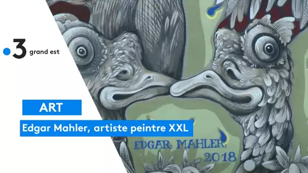 Edgar Mahler, artiste-peintre sur façades depuis plus de 40 ans