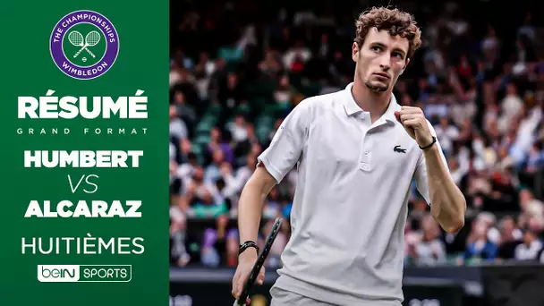 🎾 WIMBLEDON : Ugo Humbert VS Carlos Alcaraz, une perf' INCROYABLE du Frenchie