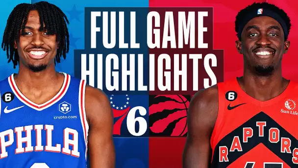 76ERS at RAPTORS  | NBA FULL GAME HIGHLIGHTS | October 28, 2022